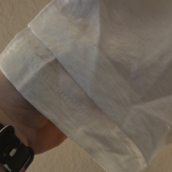 White Applique Women's Top - Picture 2 of 6